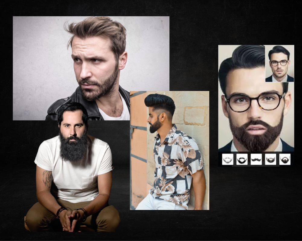 Aplicación para poner barba en foto 