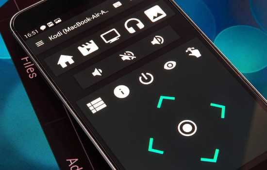 Aplicación de control remoto en su teléfono móvil