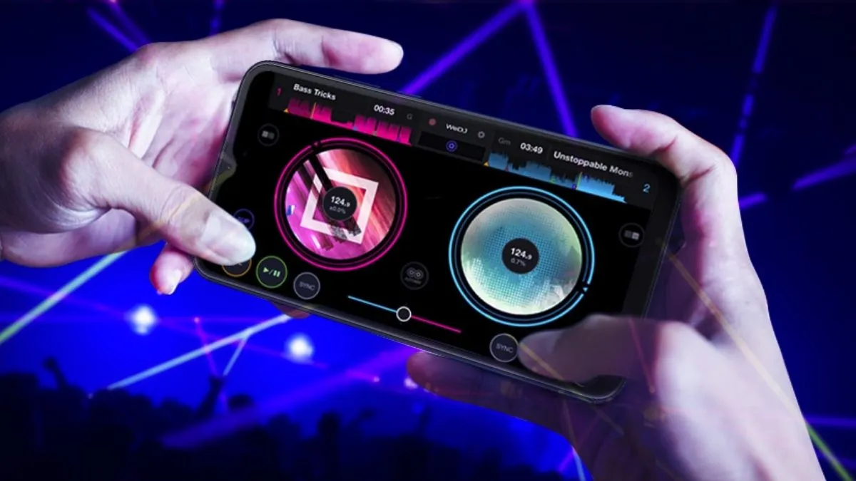 Aplicación de DJ – mezcla tu música con el móvil