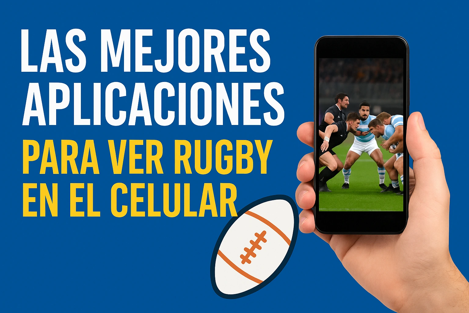 ¡Las Mejores Aplicaciones para Ver Rugby en el Celular